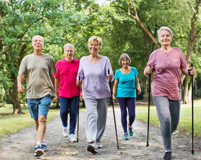 Nordic walking sport při dialýze