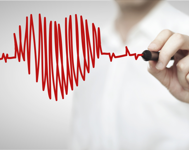 drawing chart heartbeat