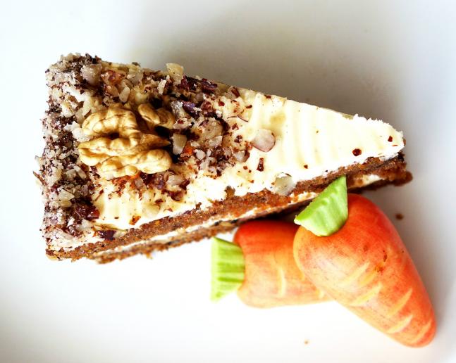 Carrot cake s krémem z Lučiny