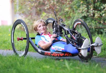 Katka Antošová handbiker