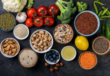 Jídlo a nutriční rovnováha vedoucí k lepšímu zdraví