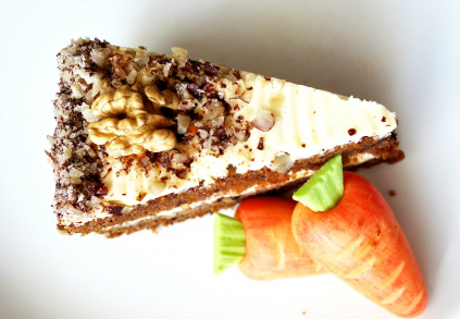 Carrot cake s krémem z Lučiny