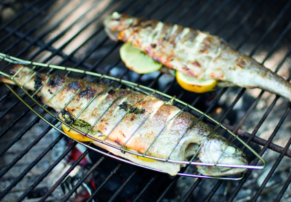 Grilovaný pstruh s bylinkami recept a ingredience